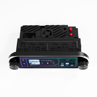Autoradio universel 6,86 pouces avec double bouton, écran IPS, CarPlay sans fil, Android Auto, lecteur multimédia