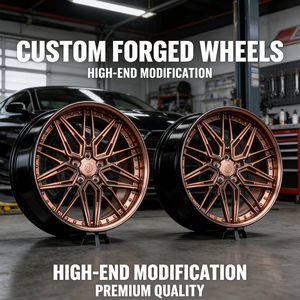 Jantes forgées Deep Dish multi-rayons or rose, 18-24 pouces, déport personnalisé, pour tuning automobile de luxe, vente en gros - Product Image 1