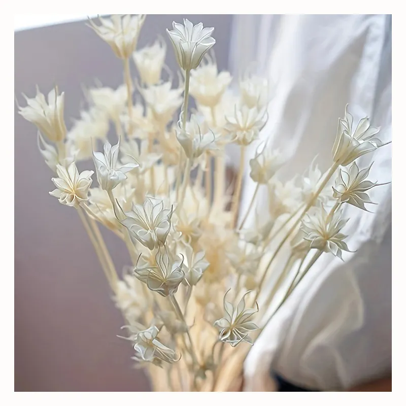 Venta al por mayor de regalo de boda conjunto de decoración artesanal DIY hacer mini ramo de flores secas flores pequeñas
