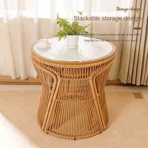 Nouvelle Collection 2026 : Ensemble <span class=keywords><strong>de</strong></span> Salle à Manger Extérieure en Rotin PE 2 Pièces avec Plateau en Verre Trempé – Mobilier <span class=keywords><strong>de</strong></span> <span class=keywords><strong>Jardin</strong></span> et Patio Résistant aux Intempéries - Product Image 1