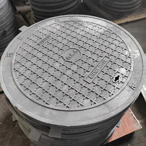 Couvercle de regard en fonte ductile rond et carré EN124, dimensions <span class=keywords><strong>300</strong></span>*<span class=keywords><strong>300</strong></span> 400*400, certifié CE, marque Hangxing, pour drainage des eaux pluviales - Product Image 6
