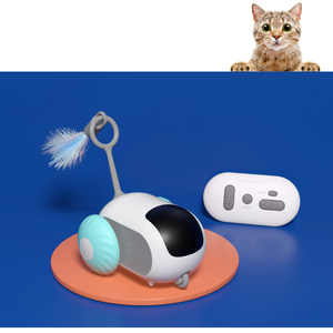 Jouet intelligent pour animaux de compagnie, voiture télécommandée électrique, jouet interactif pour chat, rechargeable par USB - Product Image 3
