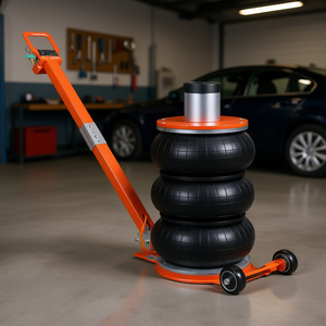 Martinetto Pneumatico per Auto da 5 Tonnellate con Manico Lungo Regolabile per Veicoli Berlina - Product Image 2