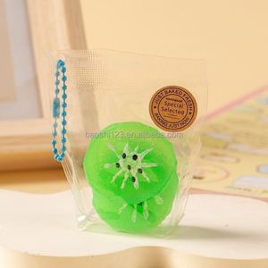 Fruit Sticky Bag <b>Squishy</b> Toy Blueberry Strawberry Kiwi Banana Super Soft Sticky Mud Style Squeeze Fidget Toy Stress Relief Kids - Product Image 4