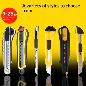 Cuchillo de corte industrial de acero inoxidable grande para manualidades, cortador de papel y cuchillo para papel tapiz engrosado, venta al por mayor de fábrica - Product Image 2