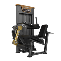 Presse à Bras Double à Charge Libre LAND en Acier Inoxydable Commercial Pliable pour Entraînement des Triceps et du Dos