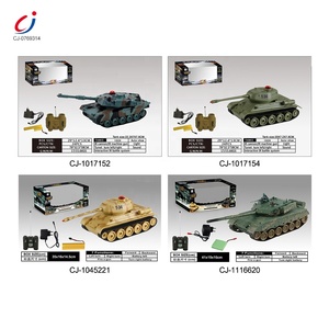 Chengji-juguete militar a control remoto para niños, juguete a <span class=keywords><strong>escala</strong></span> 1:18, tanque de metal - Product Image 3