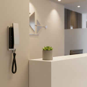 Téléphone de conférence IP SIP avec haut-parleur HD pour hôtel, bureau, centre d'appels, POE, <span class=keywords><strong>3</strong></span> utilisateurs SIP, port Ethernet - Product Image 3