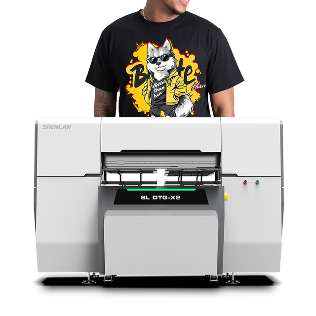 SHENLAN Wholesale 9 Color Tshirt Printing Machine Inkjet Printer High-Speed Automatic