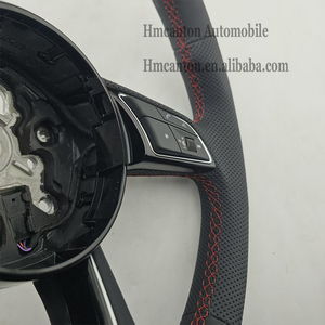 Volante de Cuero Popular para Modelos Audi A3 A4 A4L A5 A7L A8 Q5 Q7 B9 A6 R8 - Product Image 3