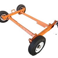 Chariots à roues en acier pour déplacement de voitures, remorques, outils de réparation de pneus, certifiés ISO, garantie 12 mois, Orange, Aile Tiai Taxi