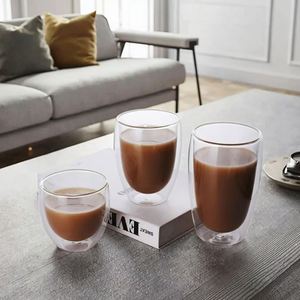 Taza de Café de Doble Pared de Vidrio Borosilicato, Libre de BPA, Resistente al Calor, con Tapa y Pajita Aislante, Apta para Lavavajillas, para Bebidas Frías/Calientes - Product Image 5