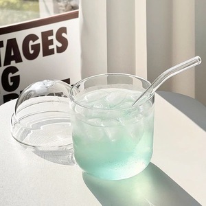 Vasos <span class=keywords><strong>de</strong></span> <span class=keywords><strong>vidrio</strong></span> personalizados con pegatinas navideñas y tapas, vasos <span class=keywords><strong>de</strong></span> leche <span class=keywords><strong>de</strong></span> gran capacidad para uso doméstico, 400-500 vasos <span class=keywords><strong>de</strong></span> <span class=keywords><strong>vidrio</strong></span> del catálogo. - Product Image 4