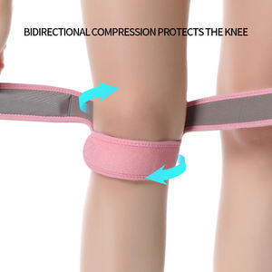 Professionele <span class=keywords><strong>Patella</strong></span> Band Kniebrace Kniebeschermer met Banden - Product Image 5