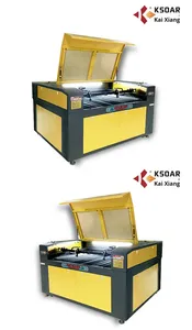 Nouvelle machine de découpe laser CO2 WER6090 CNC pour bois et papier, options de puissance 50-150W, connectivité Wi-Fi/USB, refroidissement par eau - Product Image 5