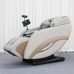 8D Elektrischer Dual-Core PU-Leder Massagesessel mit Fernbedienung, Moderner Shiatsu Zero Gravity Ganzkörper-<span class=keywords><strong>Massage</strong></span> mit Bluetooth, Neuheit - Product Image 1