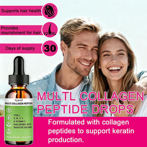 OEM/ODM Gotas de Péptidos de Colágeno Orgánico Bajo en Azúcar con Vitamina C, Apoyo para la Salud de Uñas y Cabello, Calma y Suaviza la Piel para la Belleza de Adultos - Product Image 5