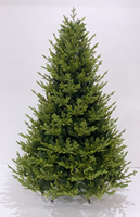 Sapin de Noël Artificiel de Luxe Premium 180cm avec Support Métallique et Éclairage LED, Résistant aux Flammes, Haute Qualité