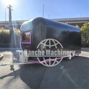 Nouveau chariot mobile extérieur à pousser à la main en acier inoxydable pour la vente de fritures, idéal pour restaurants, boulangeries, usines de snacks et pour la vente de maïs soufflé. - Product Image 3