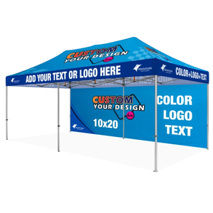 Nuova Tenda Pop-up Personalizzata Grande 2025 in Tessuto Oxford 600D con Tettoia e Pareti per Fiere Promozionali Qualità Garantita - Product Image 5