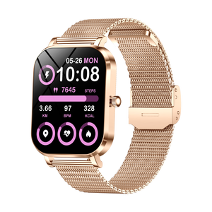 MK90 <strong>Smart</strong> <strong>Watch</strong> Full <strong>Touch</strong> <strong>Screen</strong> BT Call ECG Micro-physical Examination Function Intelligent Voice Assistant alarm Clock - Product Image 1