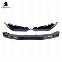 V trois pièces ABS noir brillant lèvre avant Tuning Performance accessoires de sport Design aérodynamique pour BMW G80 M3/G82 M4 2021 +