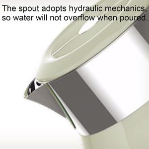 Hot Sale Portable Plastic Electric Water <b>Kettle</b> 360 Degree Rotated ETL Certified Cordless Household Hotel 220V Keep Warm - Product Image 2