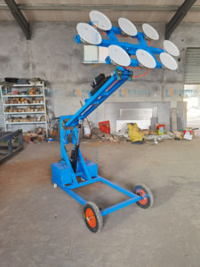 Automatic Full Electric All Terrain <b>Walking</b> Glazing Robot Glass Lifter 400kg Vacuum Installing Glass New Condition - Product Image 2