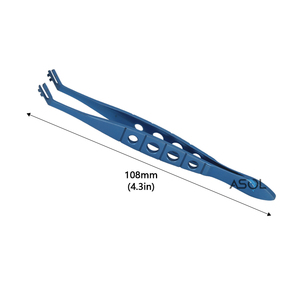Pinces pliantes pour lentilles, pinces d'implantation d'IOL, intraoculaires pour <span class=keywords><strong>chirurgie</strong></span> de la cataracte, 108 mm - Product Image 5