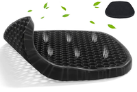 Coussins de siège en gel de soulagement de la pression orthopédique ergonomique pour conducteurs de voitures