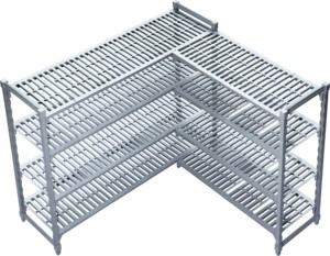 Estanterías de Plástico para Congeladores, Estanterías de Almacén, Unidad de Inicio Ventilada Ecológica, Estanterías de Plástico - Product Image 2