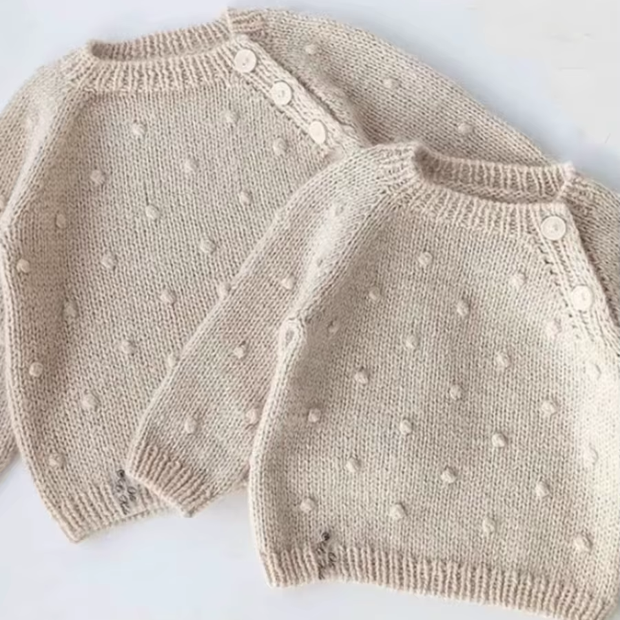 Children Sweaters New Brand Winter Cute Cartoon Baby Boys Girls