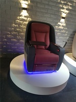 Canapé électrique inclinable en cuir, fauteuil de cinéma intelligent, multifonction, nouveau design, pour home cinéma