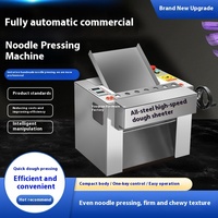 Mélangeur à pâte commercial entièrement automatique haute vitesse, machine électrique de table pour la préparation de nouilles et de pains vapeur