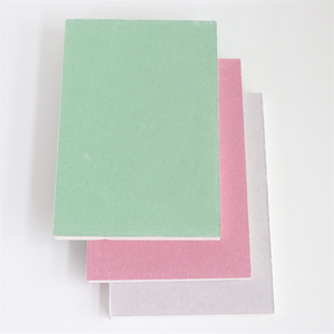Plaque de plâtre moderne résistante à l'eau certifiée CE norme européenne, haute résistance et robustesse, pour la décoration de bâtiments - Product Image 1