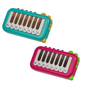 Instrumento Musical Multifuncional, Mini Piano de 8 Teclas para Niños, Piano de Dibujos Animados con Luces, Juguetes de Aprendizaje Musical - Product Image 2