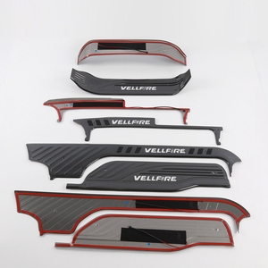 WZXD New Arrival Car LED <b>Door</b> Sill Guards Stainless Steel <b>Door</b> Sill <b>Plate</b> Exterior Accessories 2016 for - Product Image 6