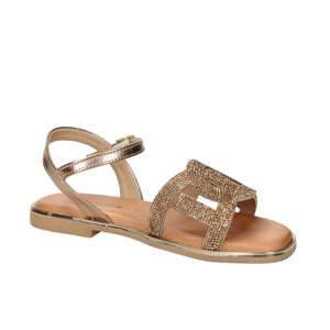 Valleverde Women's <b>Flat</b> Sandal Bronze 1.5 Cm Heel Size 40 - Product Image 2