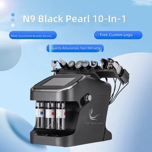 Dispositivo Multifuncional de Cuidado Facial Black Pearl, Limpieza Profunda, Tecnología de Oxígeno con Burbujas, Aleación de Cromo, Exportación de Belleza - Product Image 3