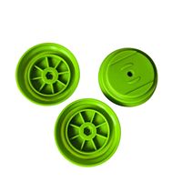 Base de lame d'accessoire de tondeuse à gazon, 38 mm, verte/rouge/noire, adaptée aux rouleaux éponge de grand diamètre – Approvisionnement direct usine