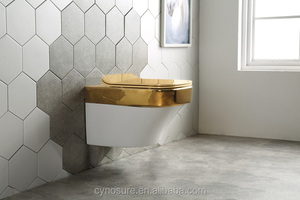 WC mural sans bride à chasse d'eau personnalisée, pour salle de bain - Product Image 1