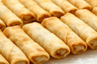 Rollitos de Verduras Prefritos con Baja Absorción de Aceite, Congelados IQF, Crujientes, Mini Rollitos de Verduras para Catering y Venta al por Mayor