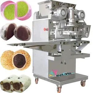 BNT-208 automatic japan red bean paste daifuku mochi maker machine glutinous rice sesame ball mochi cake enrusting machine