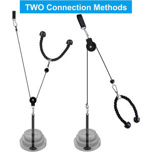 Venta caliente polea de levantamiento de pesas de acero ajustable EQUIPO DE Fitness para tríceps bíceps Ejercicio de <span class=keywords><strong>antebrazo</strong></span> - Product Image 3