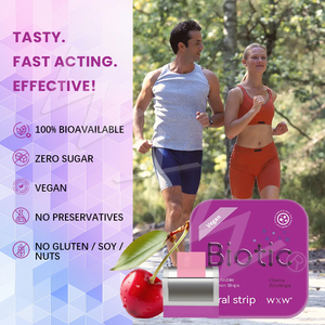 Prix usine Biotics Oral Strip Film Supplément Naturel Soutien Énergie Vitamine Strip Biotique Oral Strip Film - Product Image 4
