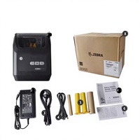Printer Label Barcode Perekat Kode Dua Dimensi ZEBRAzebra ZD420T/ZD421T Asli Elektronik Lembaran Depan 4 Inci Stok