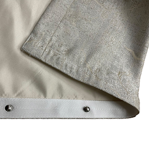 <span class=keywords><strong>Tende</strong></span> e Mantovane Moderne Jacquard Bianche Beige per Soggiorno, con Pieghe a Pizzico, Eleganti <span class=keywords><strong>Tende</strong></span> per Finestre in Tessuto di Lusso Stile Europeo - Product Image 4