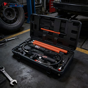Hydraulic Body <strong>Frame</strong> Repair Kit Porta Power Kit 10 Ton Load Portable Hydraulic <strong>Jack</strong> Porta Power Hydraulic <strong>Jack</strong> Kit - Product Image 6