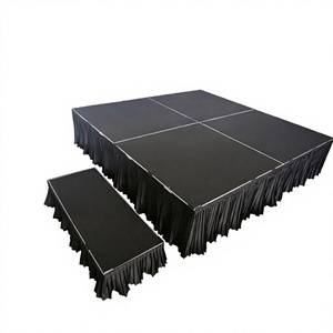 เวทีคุณภาพสูงแบบพกพาพร้อมอุปกรณ์เสริมสำหรับงานแต่งงานและการแสดง - Product Image 1