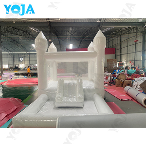 Château gonflable avec toboggan pour l'extérieur et l'intérieur, durable et amusant, taille 5x3m, capacité 100-500kg, garantie 1 an - Product Image 2